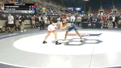 120 lbs Champ. Rd Of 32 - Abe Heysinger, Iowa vs Rylan Thai, Hawaii