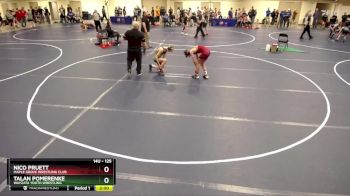 125 lbs Cons. Round 2 - Nico Pruett, Maple Grove Wrestling Club vs Talan Pomerenke, Wayzata Youth Wrestling