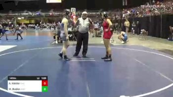 145 lbs Consi Of 16 #2 - Michal Buska, Conroe vs Aynslee Hester, Chain Wrestling