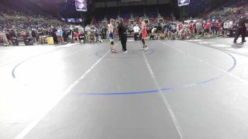 138 lbs Cons 32 #1 - Eddie Kessen, Ohio vs Mason Petersen, Nebraska