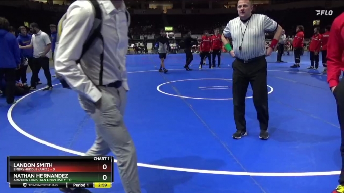 Landon Riddle 125 lbs Landon Smith, Embry-Riddle (Ariz.) vs Nathan Hernandez, Arizona ...