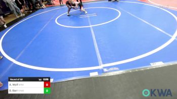 46 lbs Round Of 32 - Amos Wolf, Sperry Wrestling Club vs Bodie Barr, Verdigris Youth Wrestling