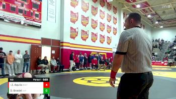 150 lbs Cons. Round 6 - Zack Aquila, Brecksville-Broadview Hts. vs Drake Brasiel, Aurora