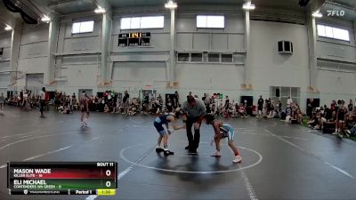 60 lbs Round 4 (6 Team) - Mason Wade, Killer Elite vs Eli Michael, Contenders WA Green