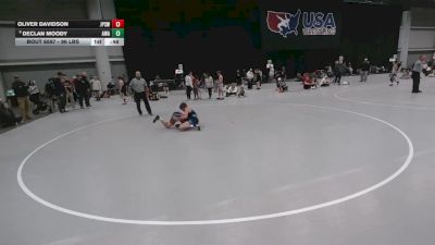 96 lbs Cons. Sub-rd Of 16 - Declan Moody, Askren Wrestling Academy vs Oliver Davidson, Jack Pine Savage Wrestling