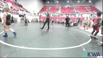 67 lbs Final - Lamario Ramsey JR., Del City Little League Wrestling vs Liam Medrano, Cowboy Wrestling Club