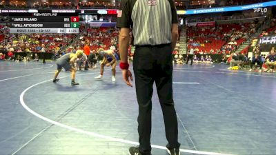 1A-157 lbs Cons. Round 5 - Jake Hiland, Bellevue vs Will Aitchison, Regina, Iowa City