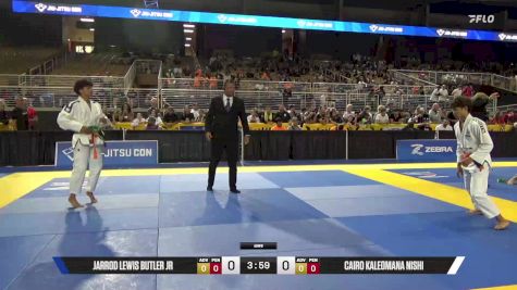 Cairo Kaleomana Nishi vs Jarrod Lewis Butler Jr 2025 Pan Kids Jiu-Jitsu IBJJF Championship