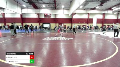 Rr Rnd 3 - Abigail Grady, Maine Trappers vs Violet Jessop, Milo Wrestling Club