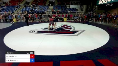 170 lbs Rnd Of 64 - Bryce Snyder, PA vs Kiernan Farmer, IL