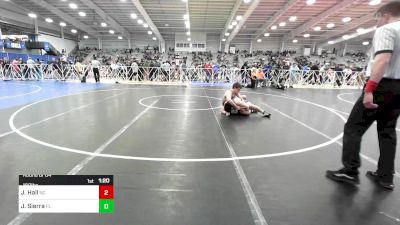 160 lbs Round Of 64 - Jacob Hall, NC vs Julian Sierra, FL