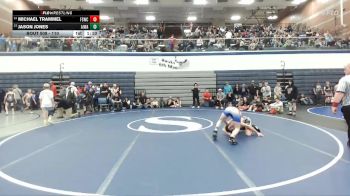 110 lbs Champ. Round 1 - Jason Jones, All In Wrestling Academy vs Michael Trammel, Fighting Squirrels Wrestling Club