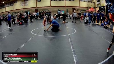 40-44 lbs Cons. Semi - Bryce Kavanaugh, Williamsburg Wrestling Club vs Cash Smedley, NDWA