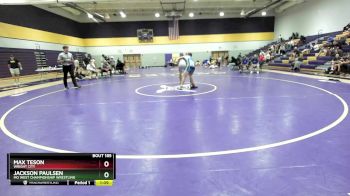 144 lbs Cons. Round 2 - Max Teson, Wright City vs Jackson Paulsen, MO West Championship Wrestling