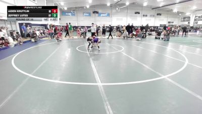 M-60 lbs Round Of 16 - Aiden Kruttlin, MI vs Jeffrey Lutes, NY