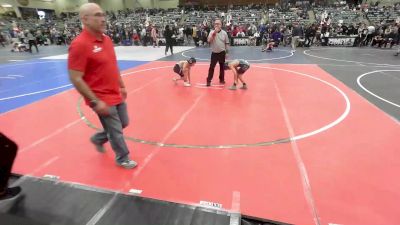 69 lbs Round Of 16 - Joshua Bradfield, Oroville Rattlers vs Adam Lotito, MatTime