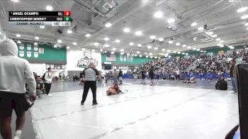 144 lbs Champ. Round 2 - Christopher Minsky, Yucca Valley vs Angel Ocampo, Hillcrest
