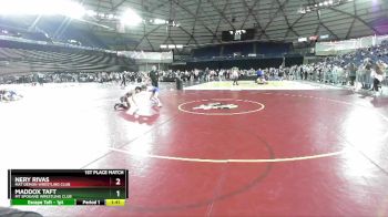 94 lbs 1st Place Match - Nery Rivas, Mat Demon Wrestling Club vs Maddox Taft, Mt Spokane Wrestling Club