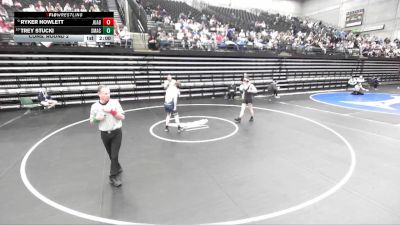 3A 175 lbs Cons. Round 2 - Trey Stucki, Summit Academy vs Ryker Howlett, Juab