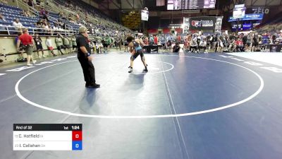 144 lbs Rnd Of 32 - Cash Hatfield, IA vs Isaiah Callahan, OH