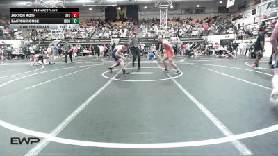 132 lbs Quarterfinal - Jaxton Roth, Sallisaw Takedown Club vs Easton Rouse, Prodigy Elite