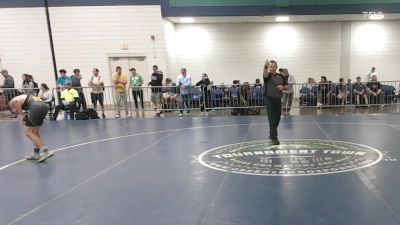 120 lbs Consi Of 64 #2 - Griffin Sensintaffar, OK vs Daniel Goodwin, IL