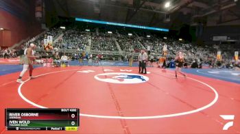 4A-113 lbs Semifinal - Iven Wold, Thunder Basin vs River Osborne, Sheridan