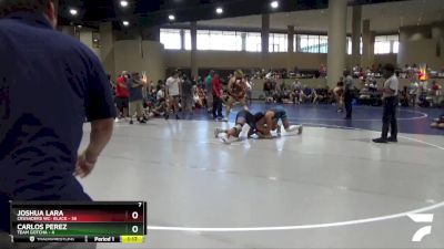 150 lbs Round 2 (6 Team) - CARLOS PEREZ, Team Gotcha vs Joshua Lara, Crusaders WC- Black