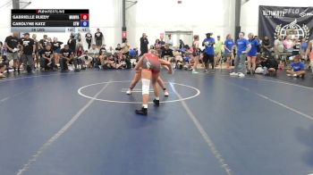 56 lbs Rr Rnd 4 - Gabrielle Ruedy, MGW Bittersweet Mint - W vs Carolyne Katz, Cordoba Trained - W