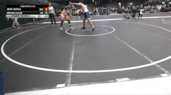 285 lbs Champ. Round 2 - Zeph Sivels, Midland (Neb.) vs Devon Lolar, University Of Saint Mary (KS)
