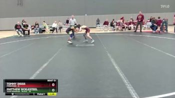 68 lbs Round 5 (6 Team) - Matthew Sicklesteel, Team Donahoe - Black vs Tommy Diggs, Poquoson