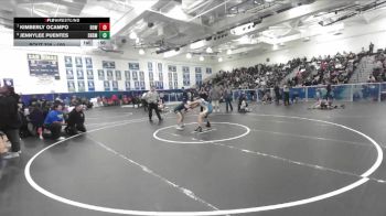 100 lbs Cons. Round 2 - Kimberly Ocampo, Rowland vs Jennylee Puentes, Moreno Valley