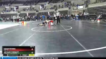 85 lbs Semis (4 Team) - Keynan Coequyt, Marshall/Lakeview/RTR vs Colin Peters, KMS