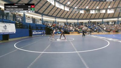 197 lbs Quarterfinal - Brayden Tomlinson, Murray State vs Tyzel Zachry, Northern Oklahoma College