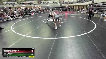 152 lbs Round 1 (4 Team) - AJ Alesch, Holmen vs Landon Windsor, Gale-Ett.-Tr./Mel.-Min.