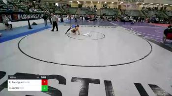 108 lbs Consi Of 8 #2 - Antonio Rodriguez, Bay Area Dragons vs Draven Johns, Caldwell Wrestling Club