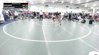 153 lbs Quarterfinal - Ryan Smith, WV Wild-HS vs Xavier Hendon, Rogue Wrestling Club-HS