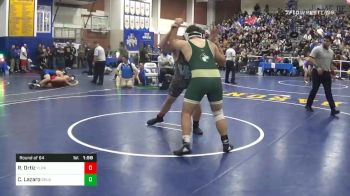 220 lbs Prelims - Ryan Ortiz, Villa Park vs Carlos Lazaro, South Hills