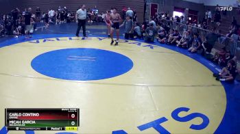 108 lbs 1st Place Match - Carlo Contino, Empire vs Micah Garcia, Roughhouse