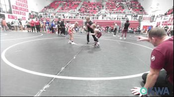 60 lbs Semifinal - Baker Thaxton, Blanchard Wrestling Club vs Rawley Wolf, Cowboy Wrestling Club