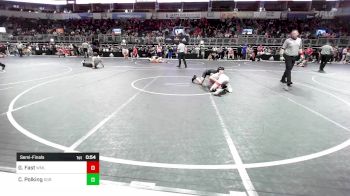 100 lbs Semifinal - Grayson Fast, WML Cobras vs Cameron Polking, GGB Ohio