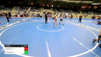 112 lbs Quarterfinal - Brooklyn Church, Wagoner Takedown Club vs Silas Covington, Blue T Carver