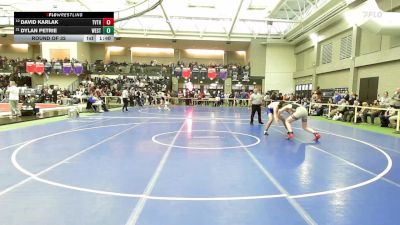 215 lbs Round Of 32 - David Karlak, Terryville/Thomaston vs Dylan Petrie, West Haven