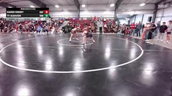 150 lbs Round 2 (16 Team) - Ty Albaugh, Torrington vs Kaden Kimzey, Central