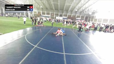 113 lbs Cons. Semi - Garrett Bracken, Team Prestige Wrestling vs Aiden Allen, Shootbox Wrestling Club