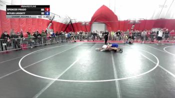 138 lbs Champ. Round 1 - Spencer Prado, Askren Wrestling Academy vs Myles Leggett, Wisconsin