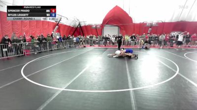138 lbs Champ. Round 1 - Spencer Prado, Askren Wrestling Academy vs Myles Leggett, Wisconsin