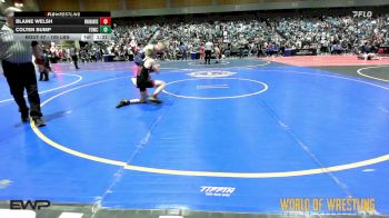 105 lbs Round Of 16 - Blaine Welsh, Warhawks Wrestling Inc. vs Colten Bump, FordDynasty Wrestling Club