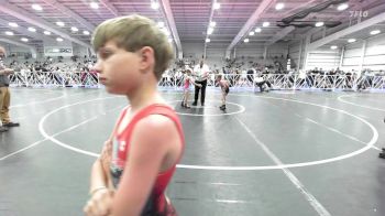 65 lbs Rr Rnd 2 - Colton Pittman, Indiana Outlaws Red vs Mia Magagnotti, Ragin Raisins Catawba ES