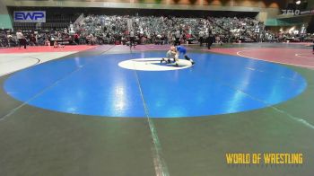 61 lbs Quarterfinal - Cree Garza, Triumph Wrestling Club vs Andrew Barajas, Scrap Yard Garage